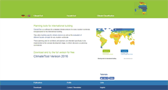 Desktop Screenshot of climate-tool.com
